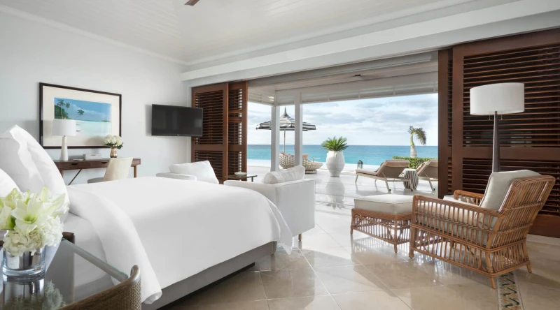 Three Bedroom Beachfront Villa Residence at The Ocean Club, A Four Seasons Resort