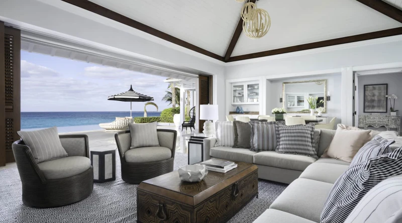 Four Bedroom Beachfront Villa Residence at The Ocean Club, A Four Seasons Resort