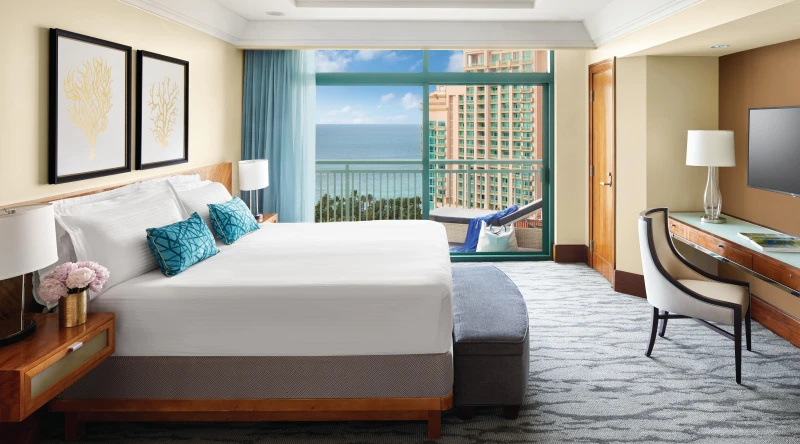 One Or Two Bedroom Suites Terrace, Harbour Or Ocean View at The Reef At Atlantis