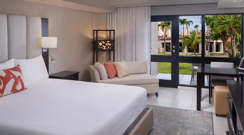 Deluxe Room at Bucuti & Tara Beach Resort