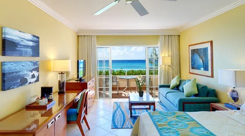 Deluxe Ocean View Junior Suite at Turtle Beach by Elegant Hotels