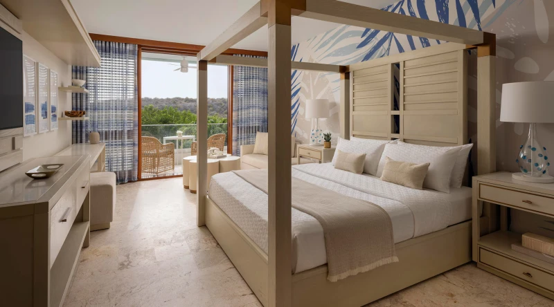Sunchi Beachside Club Level Room at Sandals Royal Curacao