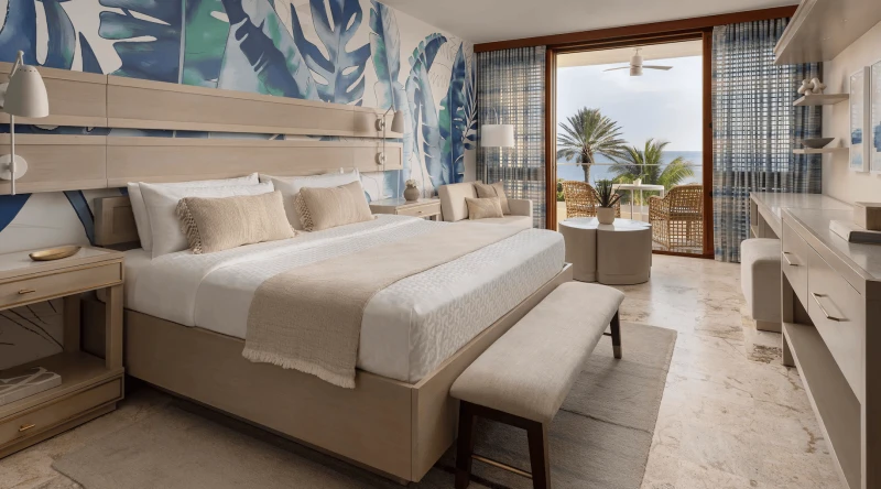 Amante Club Level Oceanview Room at Sandals Royal Curacao