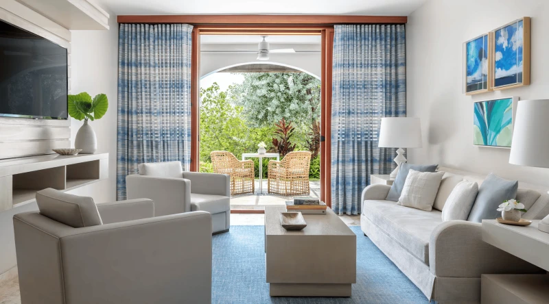 Sunchi Beachside One Bedroom Butler Walkout Suite W/ Patio Tranquility Soaking Tub at Sandals Royal Curacao