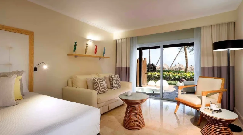 Junior Suite Beachside Ocean View at Grand Palladium Palace Resort Spa & Casino