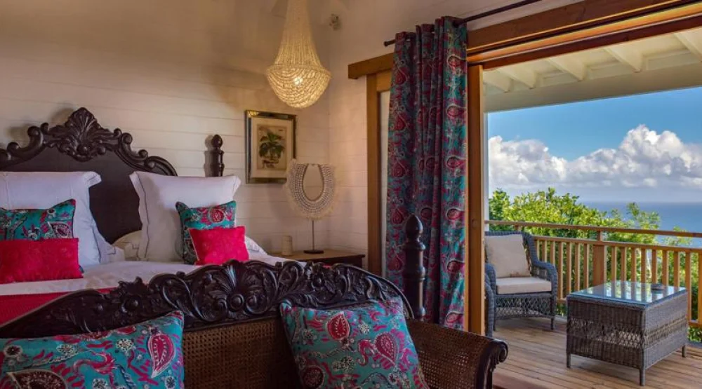 Tropics Bungalow Sea View Colombier Hill at Gyp Sea Hotel & Beach Houses