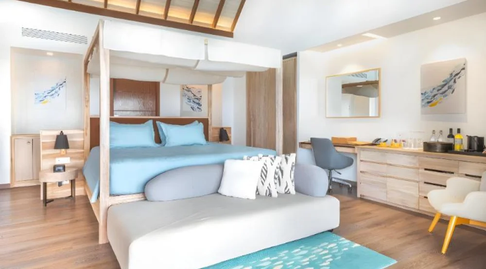 Premium Pool Water Villa (3 Adults) at Fushifaru Maldives