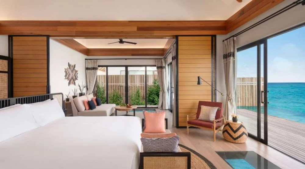 One Bedroom Overwater Suite with Pool at Hilton Maldives Amingiri Resort & Spa