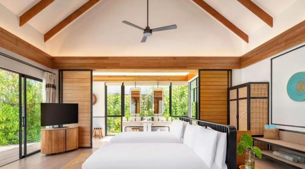 Two Bedroom Beach Pool Villa at Hilton Maldives Amingiri Resort & Spa