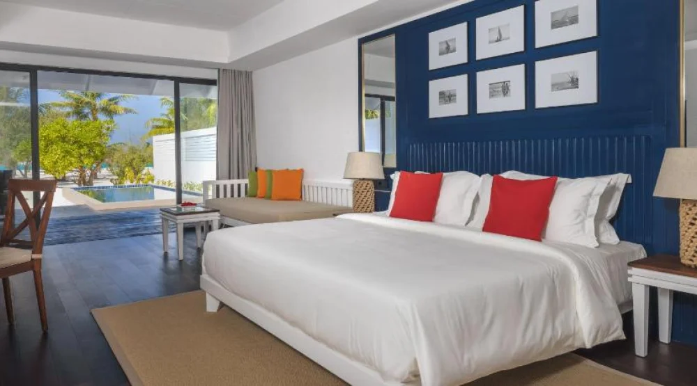 Two Bedroom Beach Pool Villa with Two Pools at Villa Nautica Paradise Island Resort