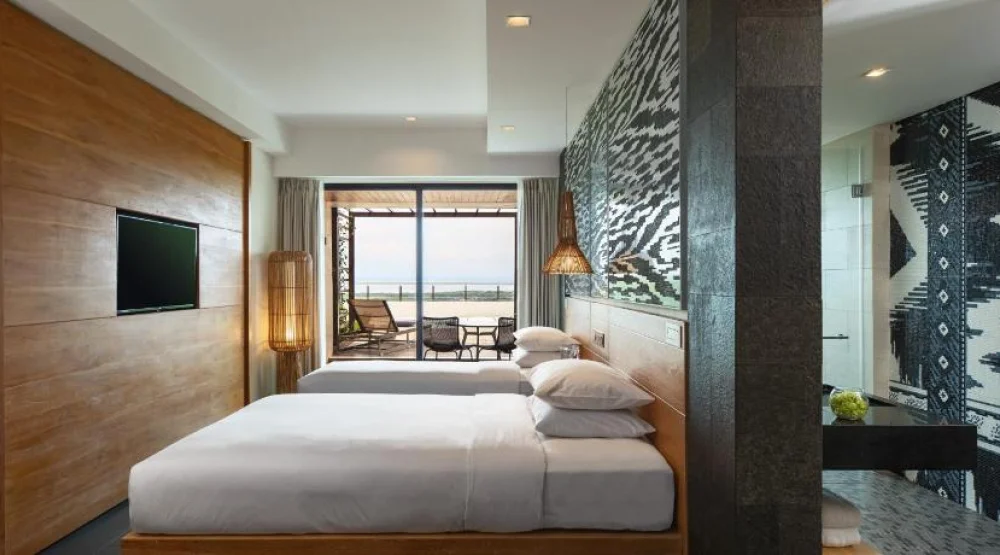Guest Room, Two Twin, Ocean View, Terrace at Renaissance Bali Uluwatu Resort & Spa