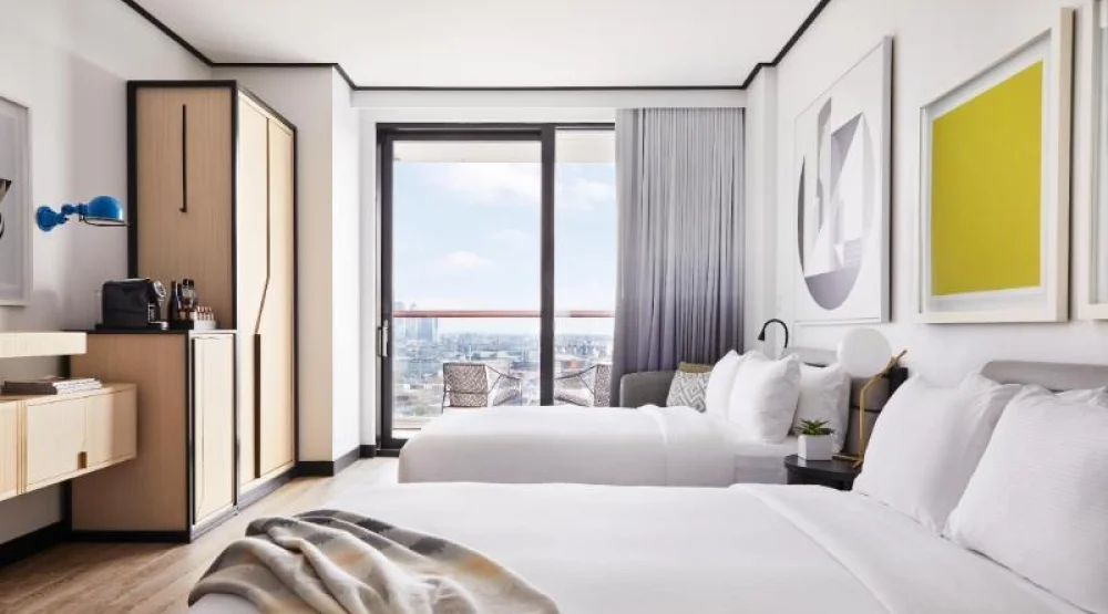 Double Double Room with Balcony at The William Vale