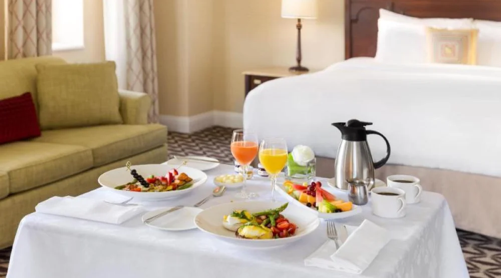 Deluxe Queen Room with River View at Fairmont Le Manoir Richelieu