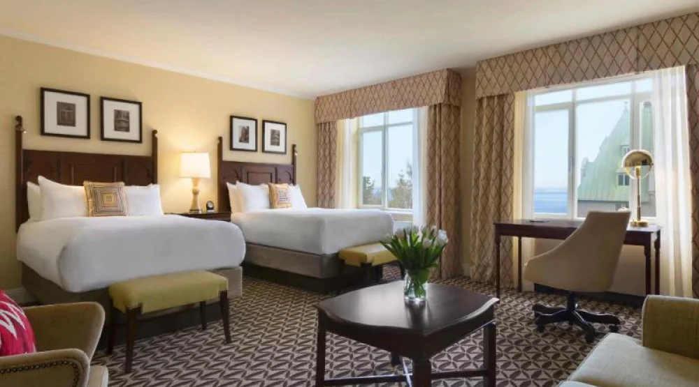 Deluxe Double Room with Two Double Beds - River View at Fairmont Le Manoir Richelieu