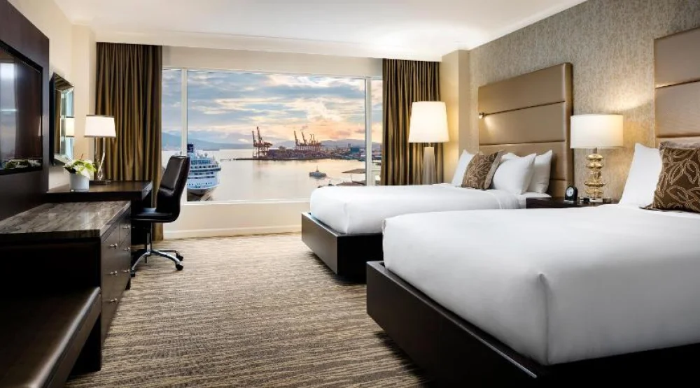 Signature Harbor View Double Double at Fairmont Waterfront Hotel