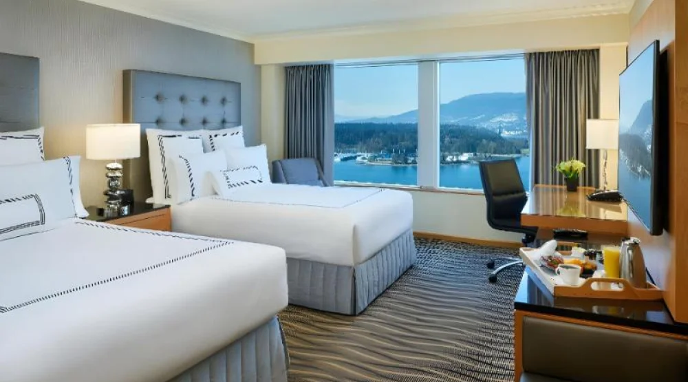 Deluxe Room Two Double Beds at Pan Pacific Vancouver