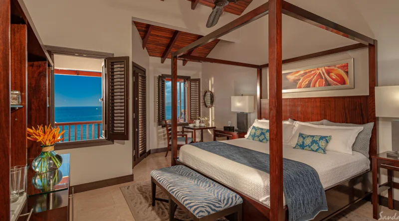 Pink Gin Oceanview Room at Sandals Grenada