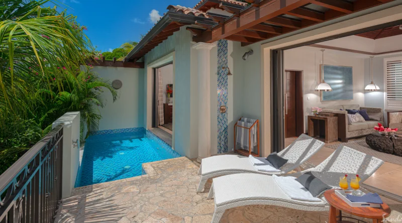 South Seas One Bedroom Butler Villa with Infinity Edge Pool at Sandals Grenada