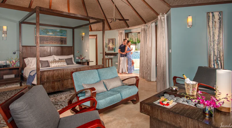 South Seas Grande Rondoval Butler Suite with Private Pool Sanctuary at Sandals Grenada