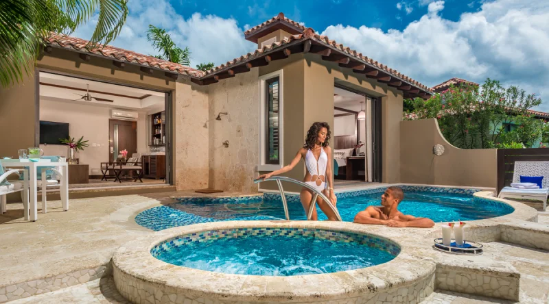 South Seas Honeymoon One Bedroom Butler Villa with Private Pool Sanctuary at Sandals Grenada