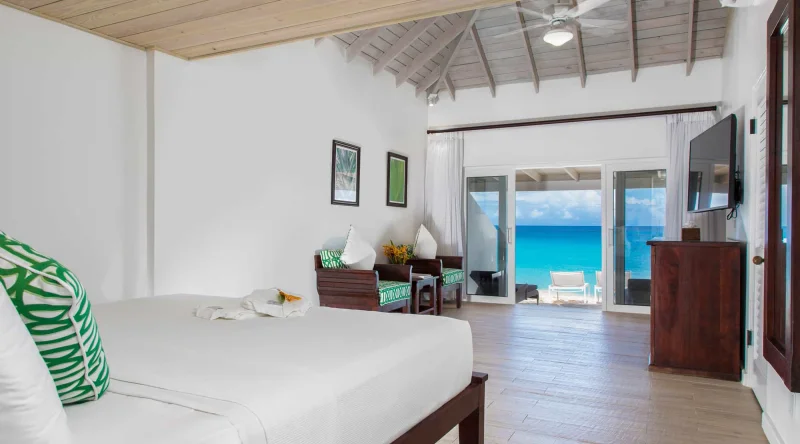 Superior Deluxe Beachfront at Galley Bay Resort & Spa