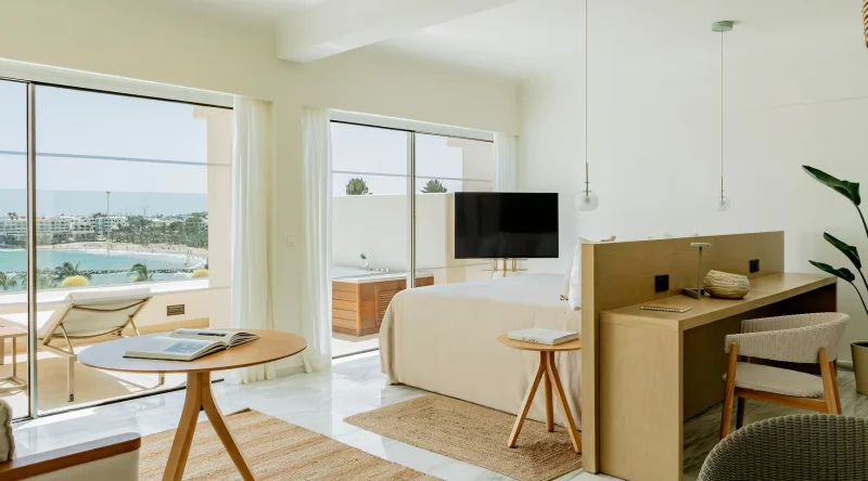 The Reserve Junior Suite Ocean Front with Whirlpool at Paradisus Salinas Lanzarote