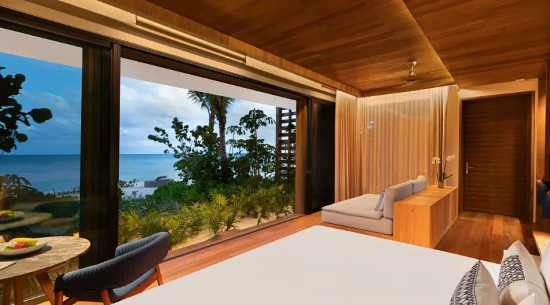 Beachfront Terrace Pool Suite at Banyan Tree Mayakoba