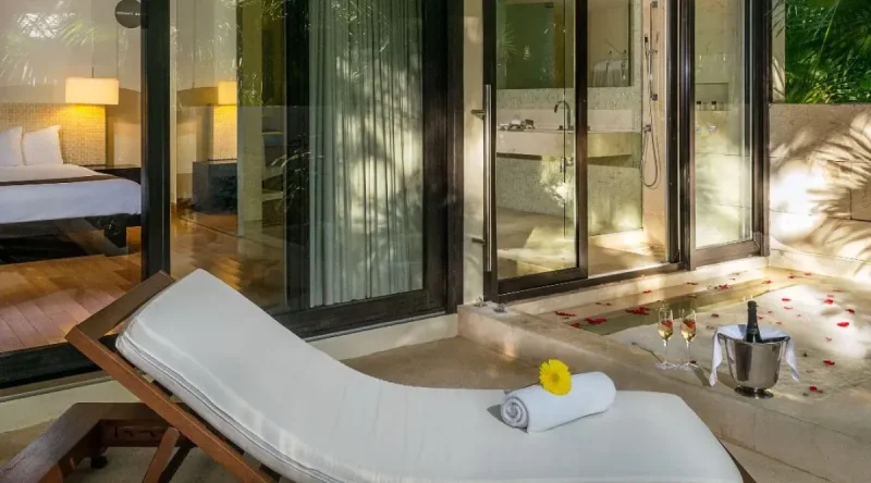 Patio Junior Suite at Blue Diamond Luxury Boutique Hotel