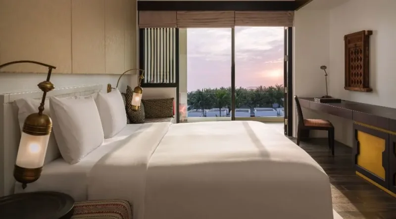 Deluxe Sunset View Room at Al Baleed Resort Salalah By Anantara
