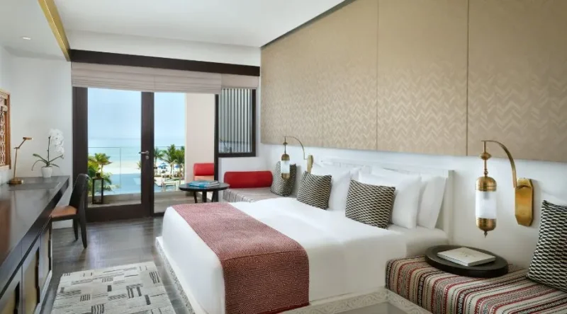 Deluxe Seaview Room at Al Baleed Resort Salalah By Anantara