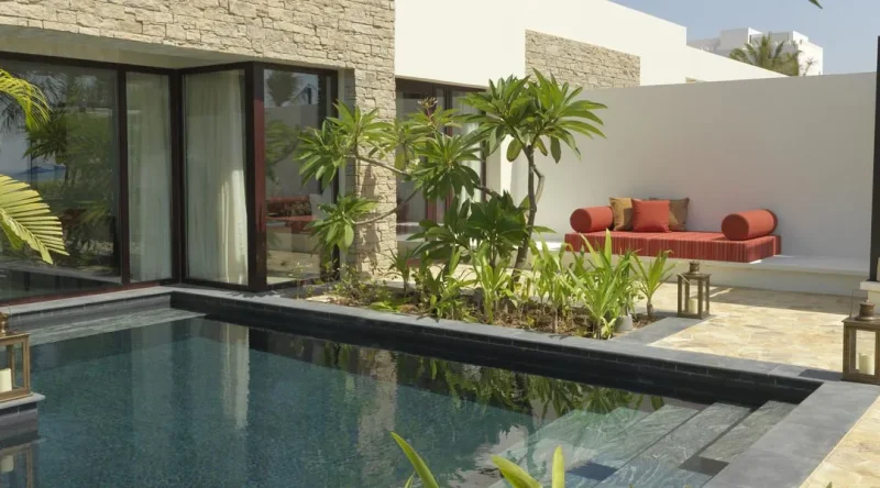 One Bedroom Beach Pool Villa at Al Baleed Resort Salalah By Anantara