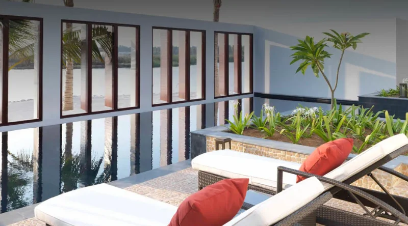 Three Bedroom Royal Beach Pool Villa at Al Baleed Resort Salalah By Anantara