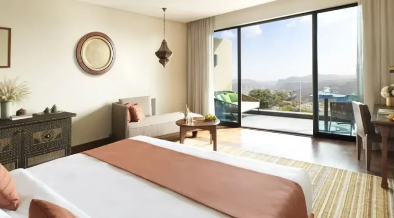 Deluxe Canyon View Room at Anantara Al Jabal Al Akhdar Resort