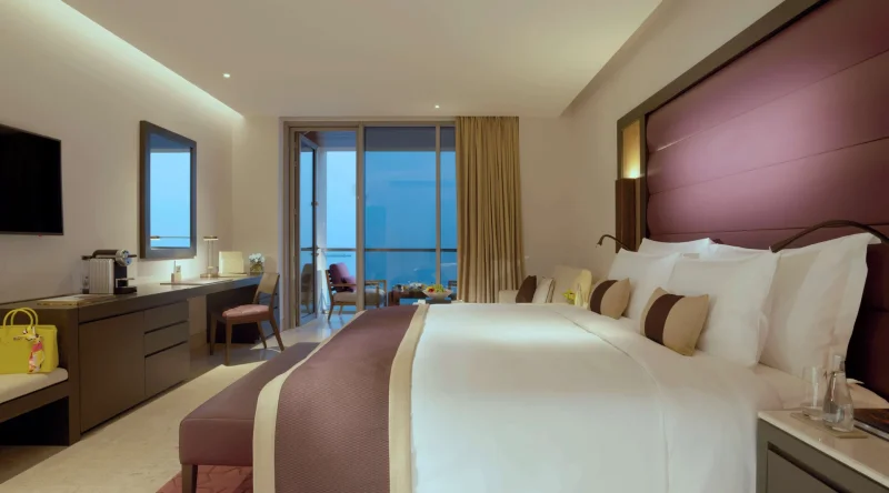 Deluxe Sea View Room at Kempinski Hotel Muscat