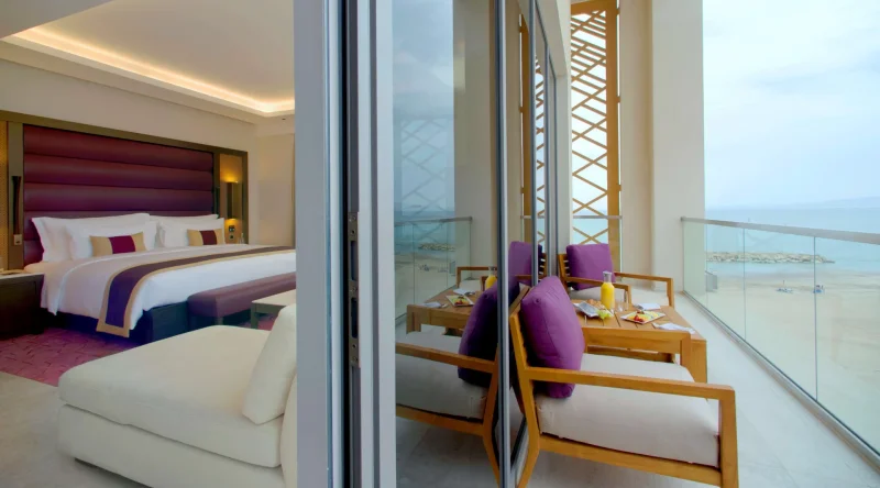 Grand Deluxe Sea View Room at Kempinski Hotel Muscat