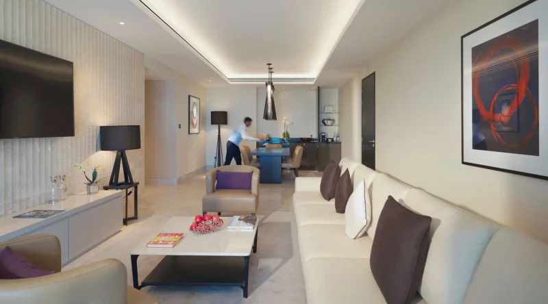 Grand Deluxe Suite at Kempinski Hotel Muscat