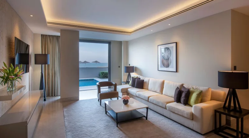 Grand Deluxe Plunge Pool Suite at Kempinski Hotel Muscat