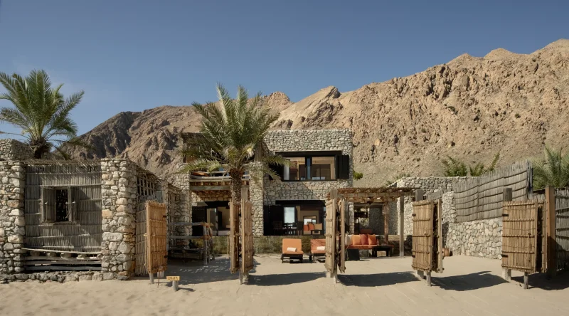 Duplex Two Bedroom Pool Villa Suite at Six Senses Zighy Bay