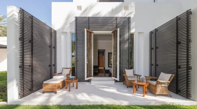 Deluxe Club Terrace/balcony Room at Chedi Muscat