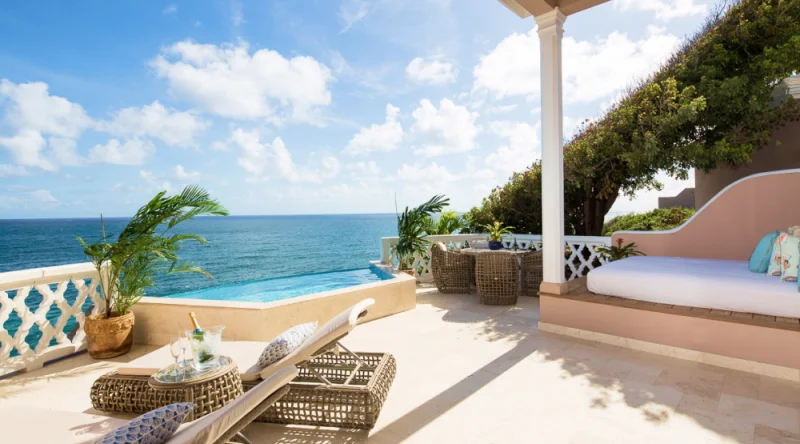 Terrace Suite at Curtain Bluff