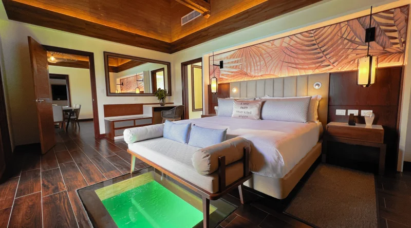 Luxury Presidential Sunset Overwater Suite at Royalton Chic Antigua Autograph Collection