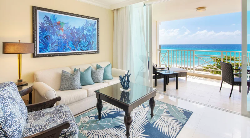 Luxury One Bedroom Oceanfront Suites at O2 Beach Club & Spa