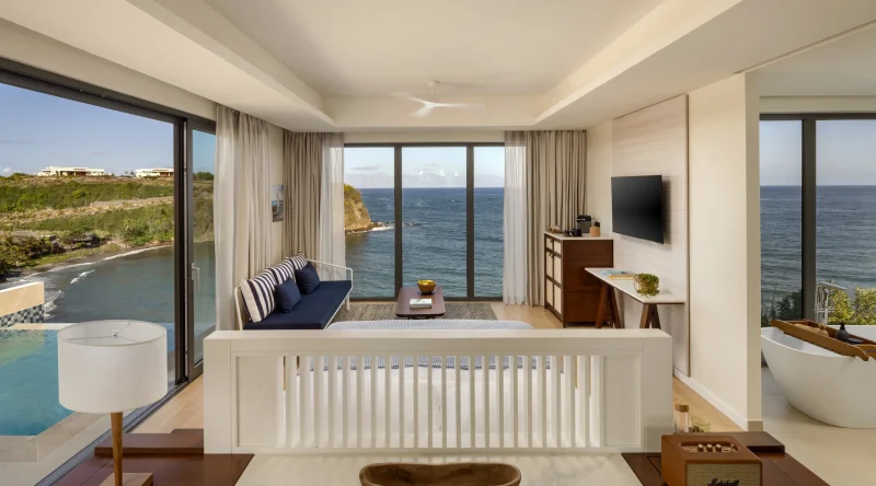 Panorama Ocean View Pool Suite at Six Senses La Sagesse Grenada