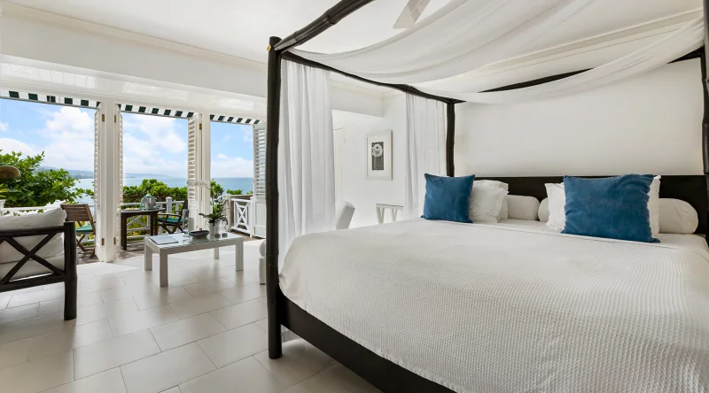 Oceanfront Balcony Room King at Round Hill Hotel & Villas