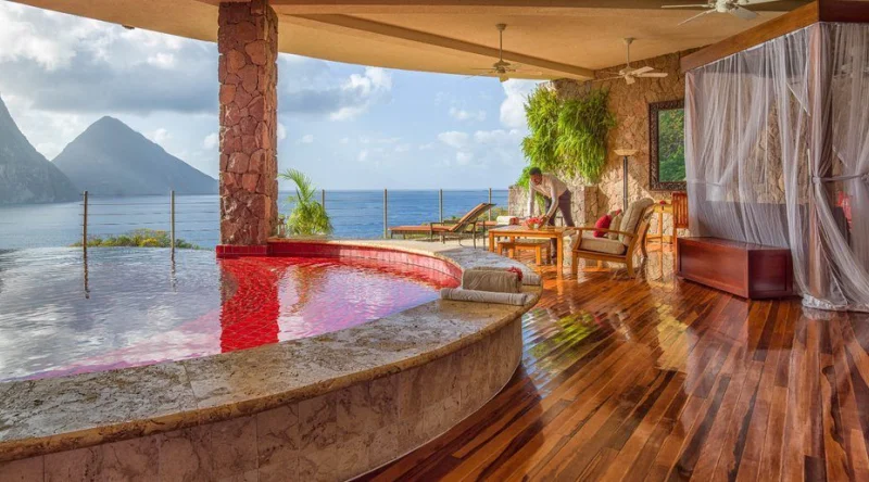 Sun Sanctuary at Jade Mountain