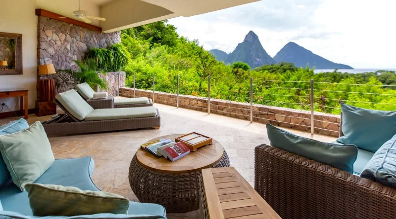 Sky Whirlpool Suite (no Infinity Pool) at Jade Mountain