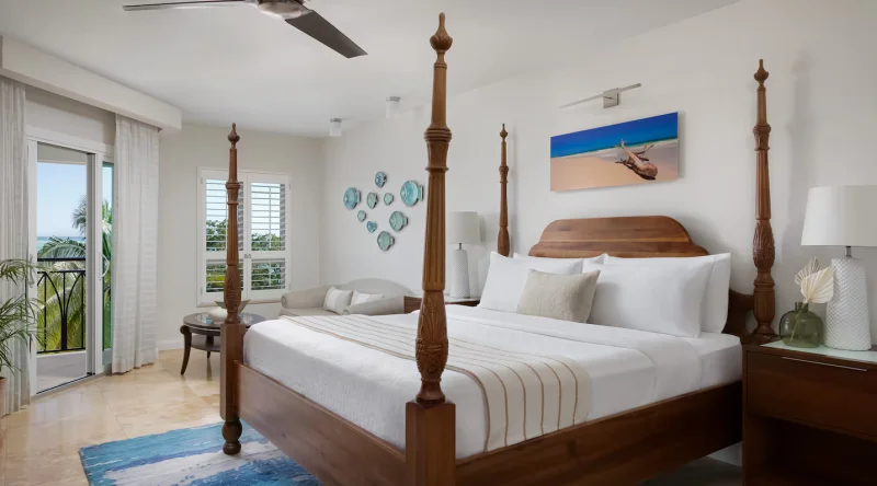 Silver Sun Beachfront Club Level Junior Suite at Sandals South Coast