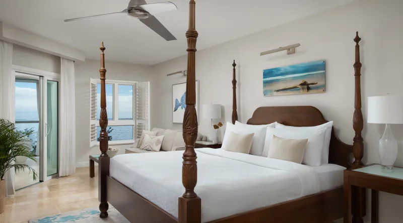 Starlight Beachfront Club Level Junior Suite W/ Balcony Tranquility Soaking Tub at Sandals South Coast