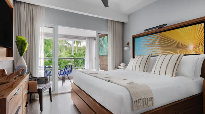 Caribbean Poolside Luxury with Balcony Tranquility Soaking Tub at Sandals Royal Caribbean