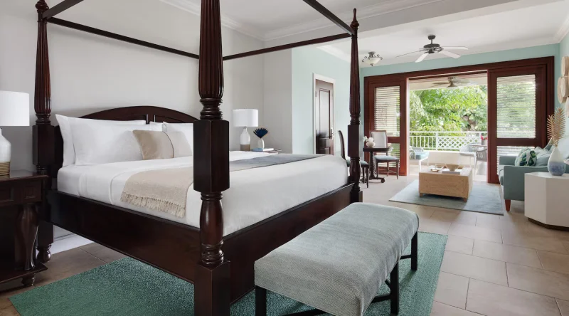 Crystal Lagoon Honeymoon One Bedroom Butler Suite at Sandals Royal Caribbean